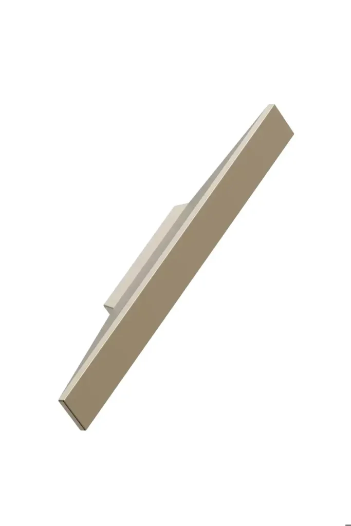 Ručica za nameštaj Facet furnipart kraća – matt brass dizajn