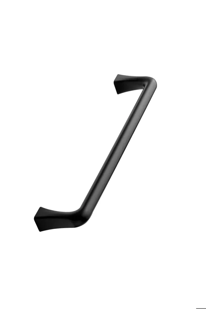 Ručica za nameštaj Concave furnipart – matt black dizajn
