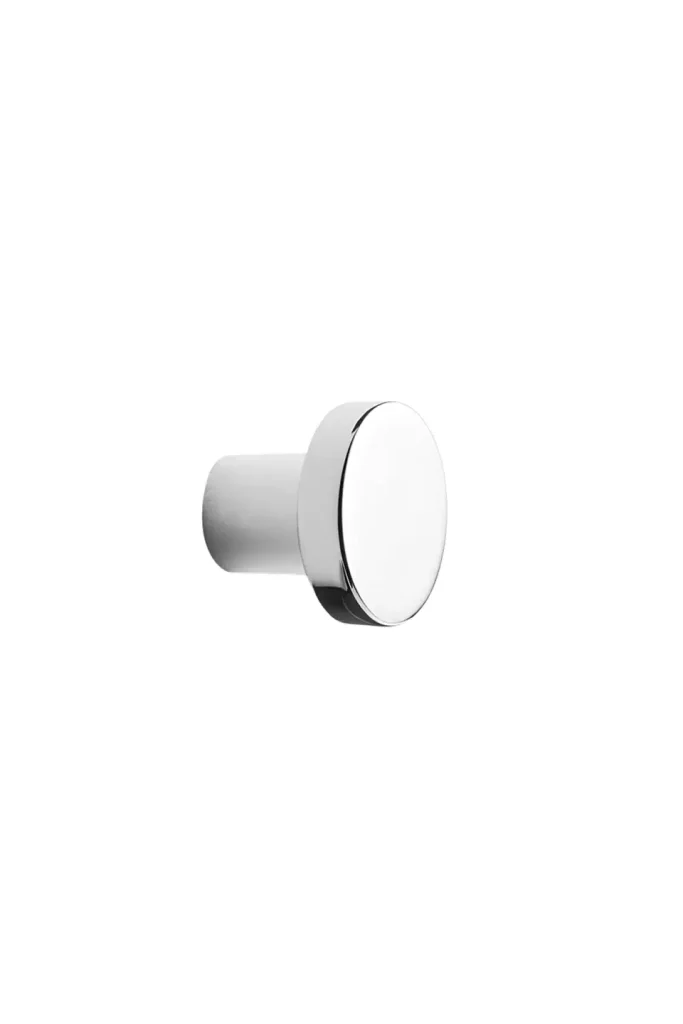 Ručica dugme za nameštaj Dot furnipart – bright chrome, dizajn